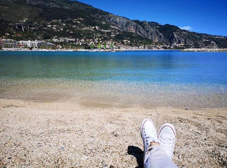 Apartment Le Victoria, 2p Moderne, Les Pieds Dans L'eau, Parking, Piscine Menton